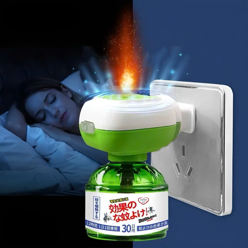 Đèn xông tinh dầu đuổi muỗi cắm ổ điện trong phòng ngủ